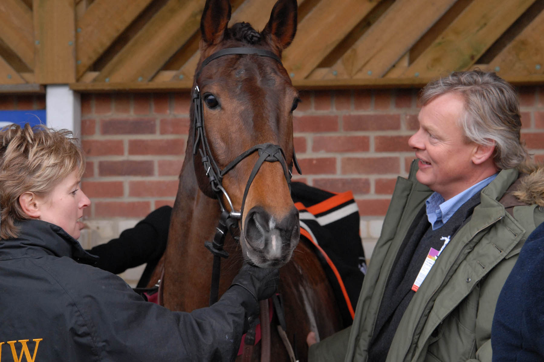 Martin Clunes Race Horse